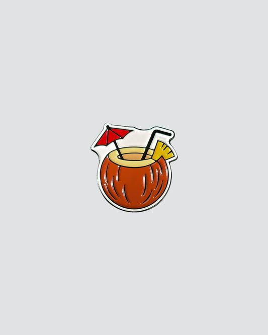 coconut drink ball marker
